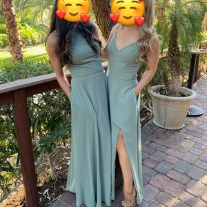 Kennedy Blue Moss Bridesmaids Dress